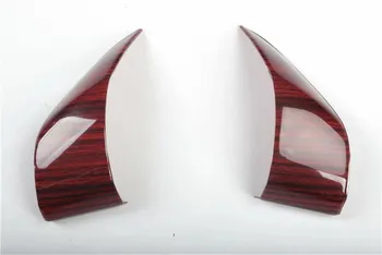 1lot Automobilių lipdukai ABS Blizgesio Raudonmedžio grūdų vidaus apdailos dangtelis Honda CRV CR-V 2007-2011 m.
