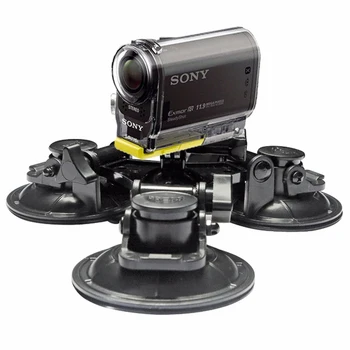 Didelio Dydžio Automobilių Langų siurbtukas tvirtinimas Sony Action Cam HDR AS20 AS50 AS100V AS30V AZ1 AS200V AS300R FDR-X1000V X3000R