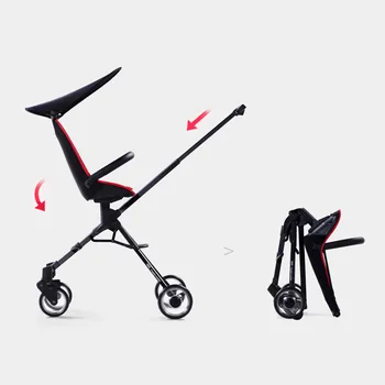 Mielas Vaikščioti kūdikis artefaktas gali būti dviejų krypčių aukštą vaizdo vežimėlis paprasta sulankstomą vaiko vežimėlį