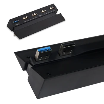 2020 MEILĘ 5 Prievadų USB šakotuvas Didelės Spartos USB USB2.0 UBS3.0 Sąsaja Extender PS4 Multi Usb Skirstytuvo Plėtra Mini Hub
