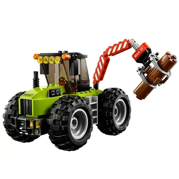 SANDĖLYJE Miesto Miško Traktoriaus Suderinama su 60181 02092 Miesto Džiunglės Statybiniai Blokai, Plytos, Žaislai Vaikams-geriausia dovana