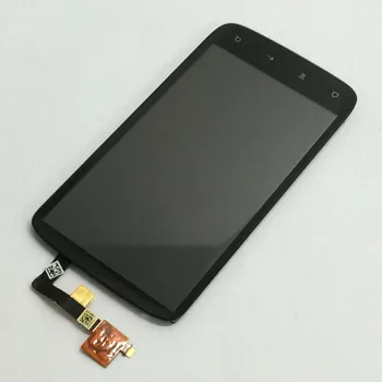 Testas HTC Sensation 4G G14 Z710e Jutiklinis Ekranas skaitmeninis keitiklis Daviklis Stiklas + LCD Ekranas Monitoriaus Ekrano Skydelis Modulio Surinkimo