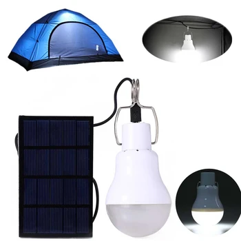 130LM Portable Led Lemputės, Šviesos, Saulės Energijos Lempos