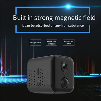 Paslėpta Mini Spy Kamera, WiFi 1080P Namų Stebėjimo Kameros Belaidžio su Naktinio Matymo Judesio Aptikimo Namuose