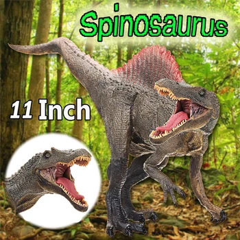 Imituojamas Dinozaurų Papuošalai, Spinosaurus Modeliai Remti Laikysena, Vaikų Ugdymo Pažinimo Žaislai, Turi-Turėti Kolekcija