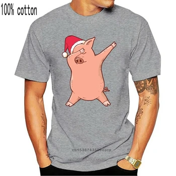 Kalėdų Tepdami Kiaulių - VYRIŠKI T-Shirt Naujas Juokingi Marškinėliai vyrams, moterims, naujas mados desing
