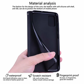 PU odos magnetinio piniginės telefono dėklas kortelės lizdas turėtojas Umidigi A7 Pro/Umidigi Pro A5/Umidigi S3 Pro dėklo dangtelį coque 