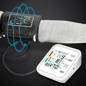 Automatinis Kraujospūdžio Matuoklis Skaitmeninis Rankos Tensiometer Sphygmomanometer Namų Sveikas Detektorius Mašina
