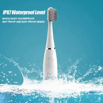 Galingas Elektrinis Įkraunamas dantų Šepetėlis vibracijos 28000 - 31000/min Ultragarso Skalbti Elektroninių Balinimas Dantų Vandeniui