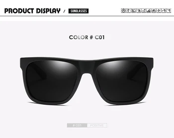 DUBERY Prekės ženklo Dizainas Poliarizuota HD Akiniai nuo saulės Vyrams Vairuotojo Atspalvių Vyras Saulės Akiniai Vyrams Vasaros Veidrodis Aikštėje Oculos UV400
