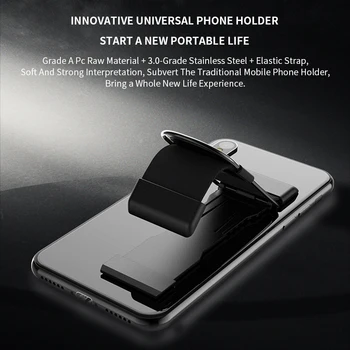 Drop Laivyba Nešiojamų Universalus Telefono Turėtojas Stovėti iPhone Daugiafunkcinis Fiksuotojo Universalus Tingus, Laikiklis, Automobilinis Telefono Laikiklis