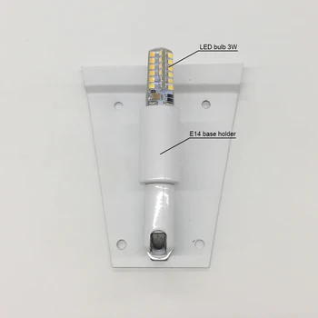 Loft derliaus ventiliatorius sienų apšvietimo ressessed sienos lempa, LED sieninis apšvietimas naktiniai sienų apšvietimo kambarį lempos eilėje žibintai