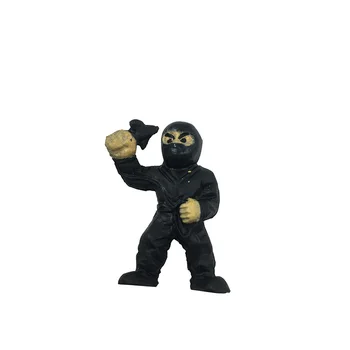 35pcs Ninja Statulėlės, Plastikiniai Žaislai, netoksiškas Mini Spalvinga Kapsulė Interjero Aksesuarų Ekranas Amatų Papuošalai Dovana