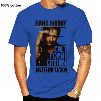 T-Shirt Hank Moody Muthafucka Californication - Filmas 