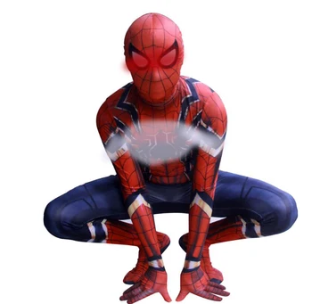 Naujas Geležies Cosplay Kostiumų Filmą Begalybės Karo Superhero Zentai Homecoming Bodysuit Berniukas Pagal Užsakymą