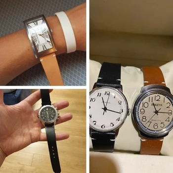 Veršiena Odos Watchbands Greito Atleidimo Laikrodžių Dirželiai 16mm 18mm 20mm 22mm 24mm Smart Watch Band Laikrodžių Priedai