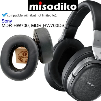 Misodiko Ausų Pagalvėlės Pagalvėlių Rinkinys Pakeitimo Sony MDR-HW700 MDR-HW700DS, Ausinės, Remontas, Dalys Gaubteliai