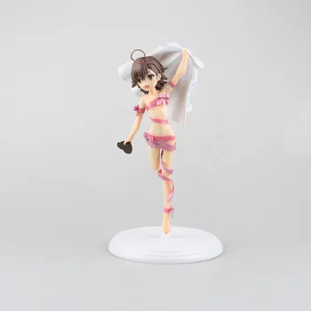 24cm Misaka Augalą Electro Meistras Toaru Kagaku No Railgun maudymosi kostiumėlį Bikini PVC Modelis Animacinių filmų Anime Veiksmų Skaičius, Žaislai