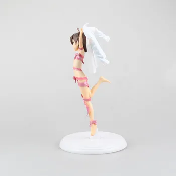 24cm Misaka Augalą Electro Meistras Toaru Kagaku No Railgun maudymosi kostiumėlį Bikini PVC Modelis Animacinių filmų Anime Veiksmų Skaičius, Žaislai