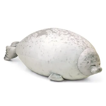30-100 cm Mielas Jūros Ruonių Pliušiniai Žaislai, Minkšti Jūrų Gyvūnų Įdaryti Lėlės Vaikams Dovanų Puikus Miego Pagalvės 3D Naujovė Mesti Pagalvės
