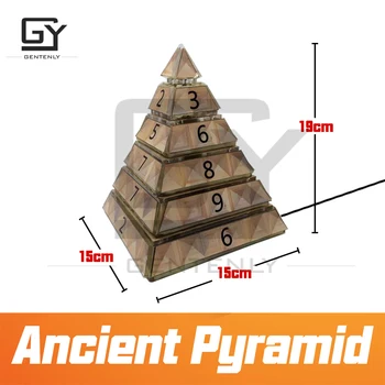 Pabėgti kambarys prop Senovės piramidės realiame gyvenime kambario evakuavimo žaidimą pasukti piramidės į dešinę poziciją, atrakinti paslaptis kolegija kambarys