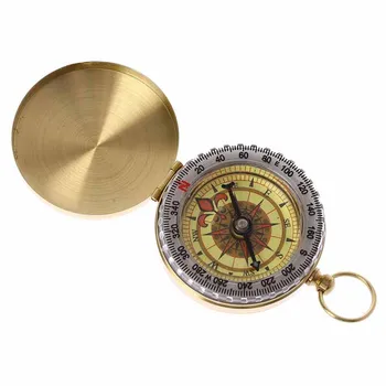 Gryno Vario moliusko geldele Kompasas su Šviesos Kišenėje Žiūrėti Kompasą Nešiojamų Multi-Funkcija Metalo Matavimo Liniuotė Įrankis Keychain