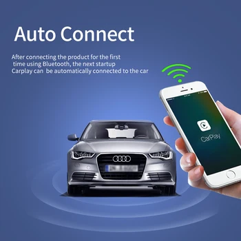 Carlinkit 2.0 Belaidžio CarPlay Aktyvatorius Dongle Honda Plug and Play) su CarPlay Laidinio Wireless Auto Connect 