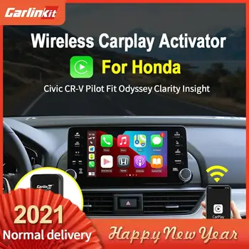 Carlinkit 2.0 Belaidžio CarPlay Aktyvatorius Dongle Honda Plug and Play) su CarPlay Laidinio Wireless Auto Connect 