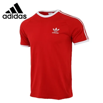 Originalus Naujas Atvykimo Adidas Originalus, 3-STRIPES TEE vyriški marškinėliai trumpomis rankovėmis Sportinę aprangą