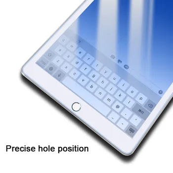 Stabdžių Mėlyna Šviesa Grūdintas Stiklas iPad 10.2 colių 2019 Screen Protector Tabletės Plėvelė iPad 10.2 Lenkta Stiklo Briauna