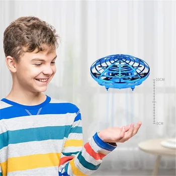 Halolo Mini UFO Drone Anti-susidūrimo Plaukioja Sraigtasparnis Magic Ranka UFO Kamuolys Orlaivių Stebėjimo Indukcijos Drone Vaikas Elektroninių Žaislų