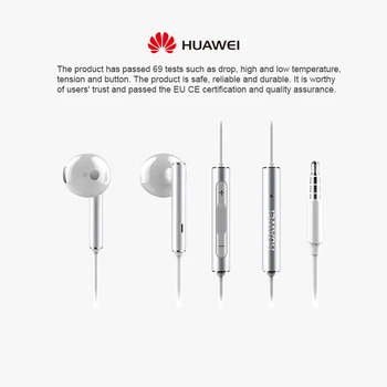 Originalus Huawei Honor AM116 Ausinės Su Mikrofonu garso Valdymas, Skirtas 