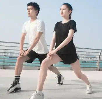 Xiaomi ZENPH Sporto Marškinėliai Quick Dry Veikia trumpomis Rankovėmis Kvėpuojantis Patogi Sportinė apranga, vyras, moteris