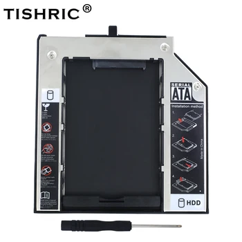TISHRIC Optibay 2nd HDD Caddy 9.5 mm SATA 3.0 2.5