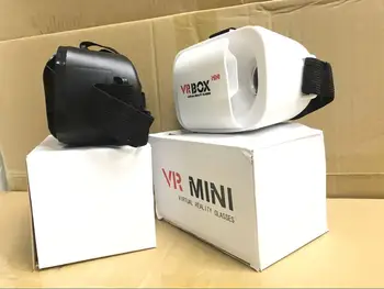 Virtualios Realybės Spalvinga VR MINI 3D Akiniai VRBOX Už 4.5-5.5 colių Android Smartfon ios