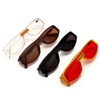 XojoX Aikštė Akiniai nuo saulės Moterų Mados Prekės ženklo Dizaineris Saulės Glassses Vyrų Vasaros Akiniai Retro Atspalviai UV400 Akiniai