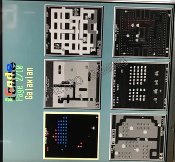 Jamma 60 1 Klasikinio Žaidimo PCB Kokteilis Arcade Mašina arba Teisę arkadinis žaidimas mašina 1 vnt nemokamas pristatymas