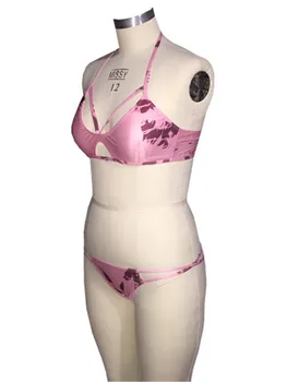 2020 Micro Thong Bikini Seksualių Moterų maudymosi kostiumėlį Moterų maudymosi Kostiumėliai, Push up Bikinis Nustatyti Maudymosi Kostiumą Paplūdimio