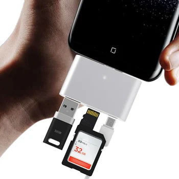 VONETS Daugiafunkcinis Tipas-C HUB OTG, USB Card Reader Adapteris CF, SD TF Kortelę už 