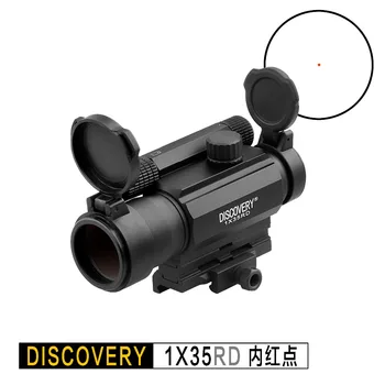 Taktinis Holografinis taikymo Sritis Optika Discovery 1X35 RD Red Dot Kolimatorius Riflescope Aukštos raiškos Fogproof Taikikliai Oro Šautuvas