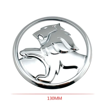 Juodo Plastiko Aukštos Kokybės SS SSV SV6 VE VF 130mm Liūto Emblema Auto Ženklelis 3D Lipdukas Automobilio Logotipas