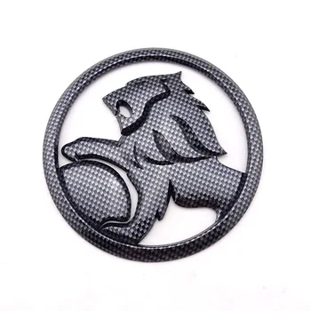 Juodo Plastiko Aukštos Kokybės SS SSV SV6 VE VF 130mm Liūto Emblema Auto Ženklelis 3D Lipdukas Automobilio Logotipas
