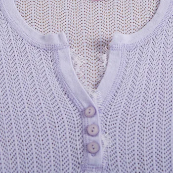 Naujos Klasikinės Moterų Mados Prekės ženklas Seksualus Slim puloveriai Bendrosios Moterų susegamas V-kaklo, megzti Megztinis