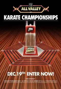 Karate Kid Turnyro Visi Slėnis PLAKATO, Nuo 1984 m. Filmo 