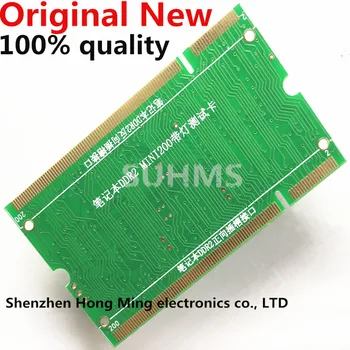 DDR2 atminties lizdas testeris kortelės nešiojamas plokštė Notebook Laptop su LED