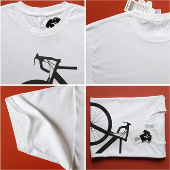 Mados Dizaino Dviratis Dviračio Dizainas Vyrų T-shirt 16 Spalvų, Naujas Vasaros Karšto Pardavimo Medvilnės Prekės Atsitiktinis O-neck T Shirt Streetwear Viršūnės