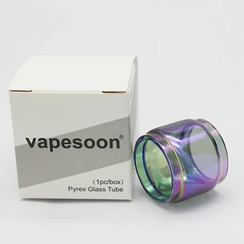 3pcs VapeSoon Pakeitimo Pyrex Stiklo vamzdelis Augvape įsiurbimo dual rta su 26mm diamter greitas pristatymas