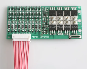 SuPower 10S 36V 37V 42V 45A Li-ion Ličio LiPo Akumuliatoriaus Valdymo Sistema (BMS), Balansas PCB IC Chip Apsaugos plokštės