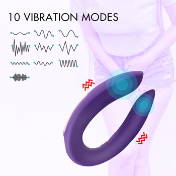 Vibracija Sekso Žaislas, Skirtas Suaugusiųjų Makšties Klitorį Stimuliuoja U Tipo Vibratorius Moterims Masturbator Moterų Dildo G Spot Vibracijos Pora