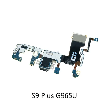 Samsung Galaxy S9 Plus G9650 G965F G965U G965N USB Įkrovimo lizdas Įkroviklio Jungtį Flex Kabelis